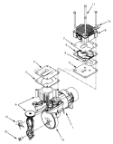 Part Location Diagram of WL019100SJ Campbell Hausfeld Motor w/ Drive Kit